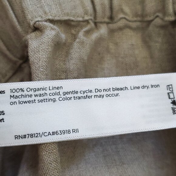 NWT Eileen Fisher Organic Linen Gathered Pull-On Skirt Size XL - Picture 11 of 15